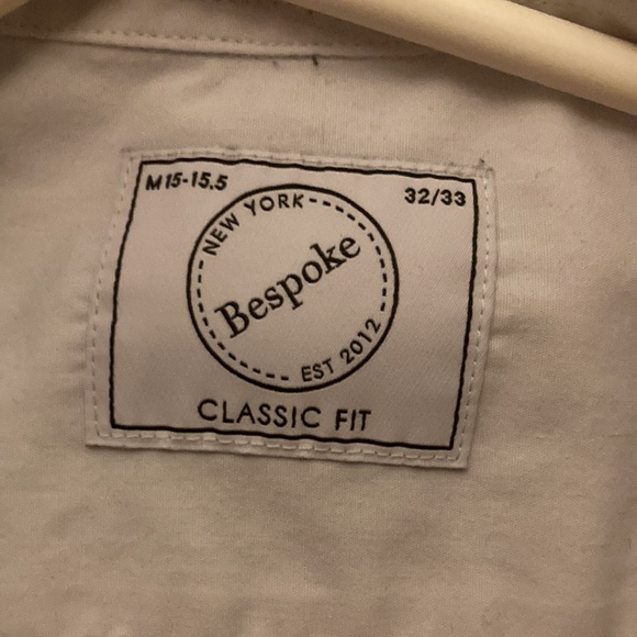 White Bespoke Buttondown - Picture 3 of 3